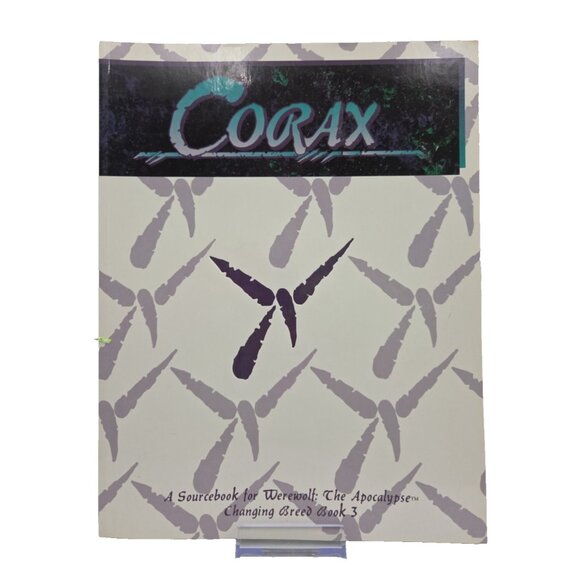Corax Changing Breeds Book 3 Werewolf the Apocalypse WW3077 Softcover 1998 VG - Picture 1 of 11